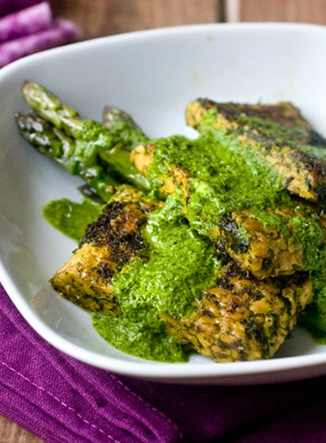 Tempeh-Chimichurri