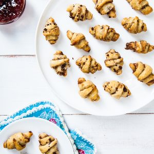 Vegan Raspberry Rugalech