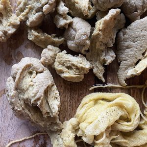 Chicken style vegan seitan