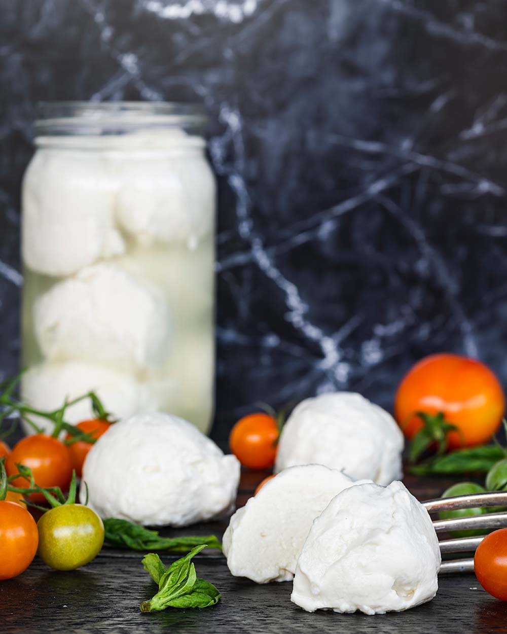 Vegan Cashew Mozzarella